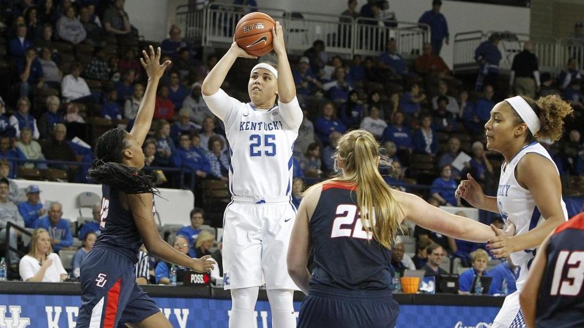 Makayla Epps is Kentucky’s leading scorer entering Sunday’s game at Louisville.