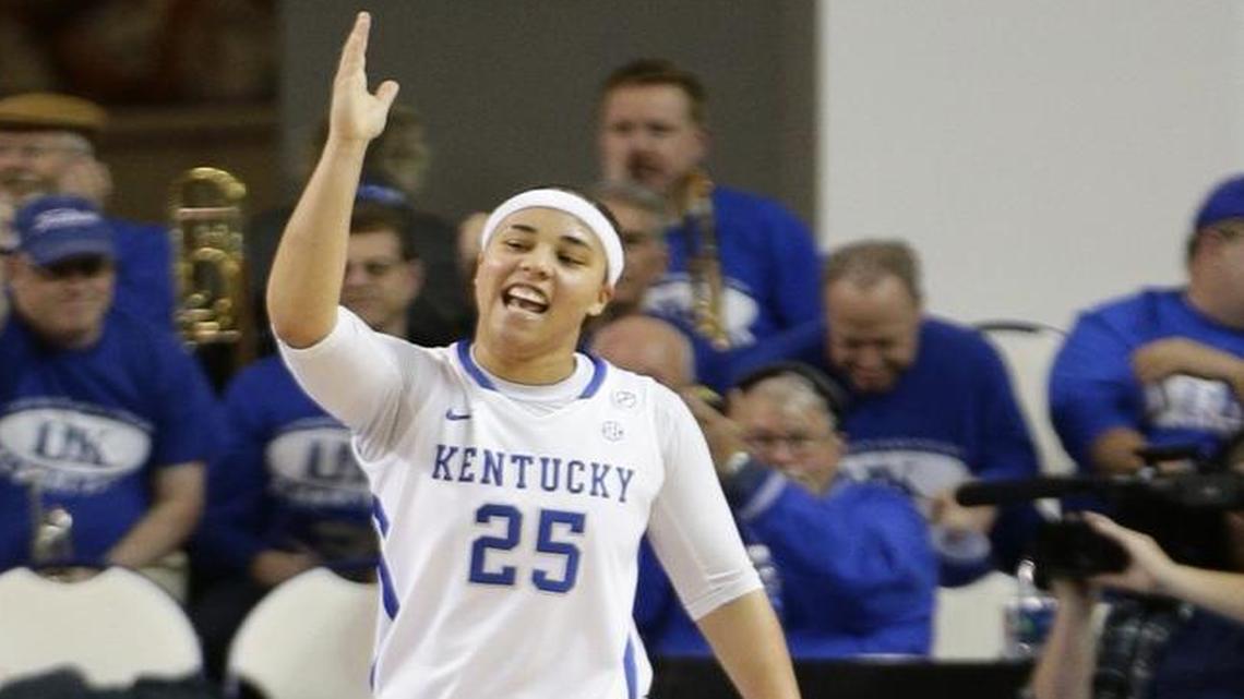 Kentucky senior Makayla Epps liked a charge call as Kentucky played Missouri on Jan. 5. “She has a huge heart; she needs connection with people,” Coach Matthew Mitchell said of the guard.