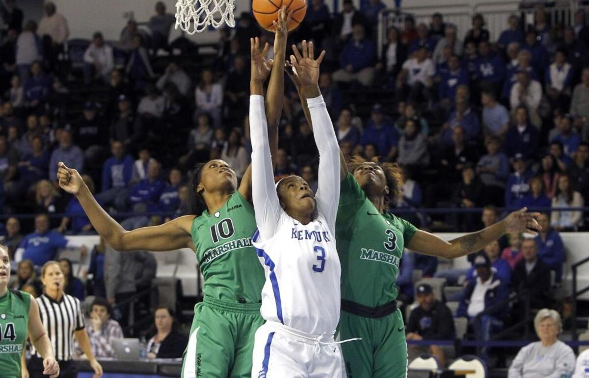 UK freshman KeKe McKinney (3) said she expects this year’s hard work and struggle to pay off in future seasons.