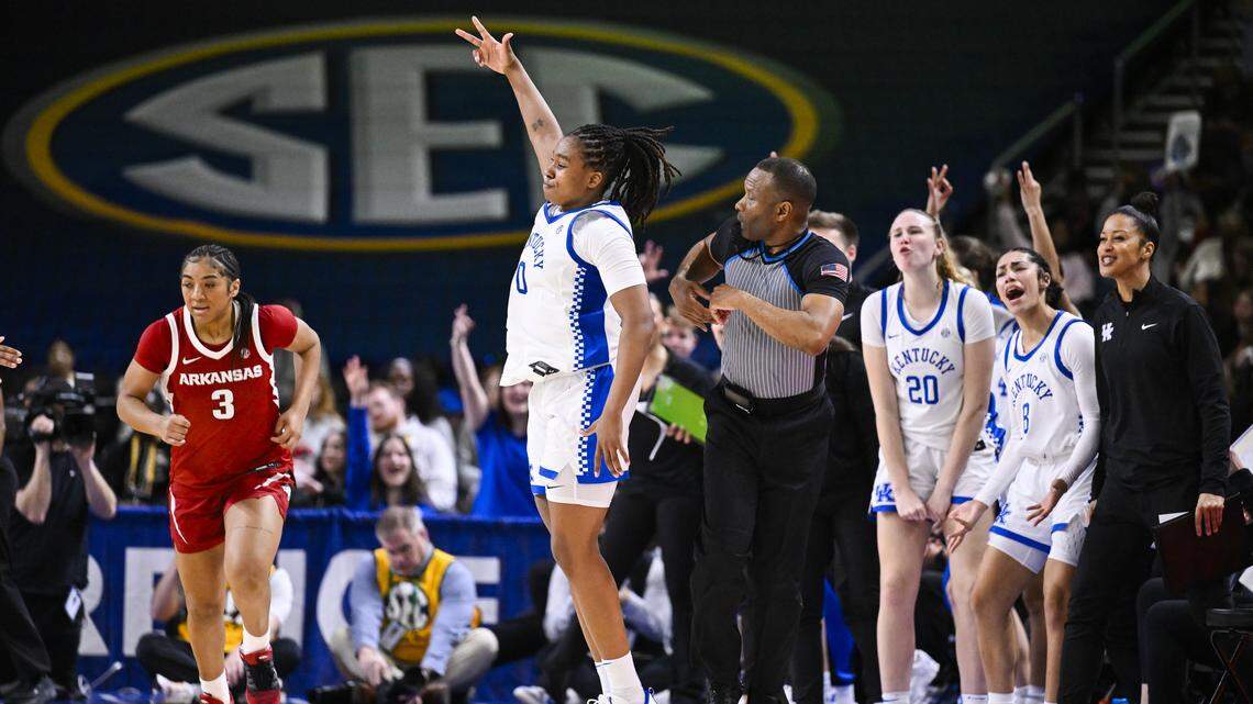 ‘Win this one.’ Clara Strack, Kentucky open SEC Tournament with statement win