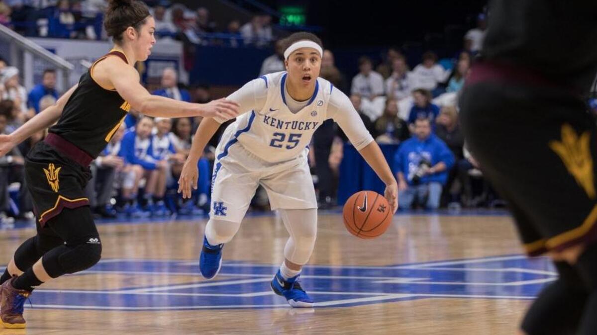 Makayla Epps is No. 12 on Kentucky’s career scoring list.