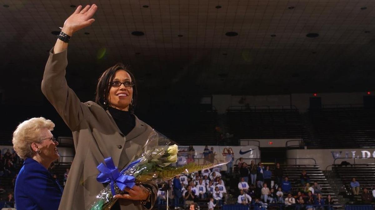 Valerie Still’s jersey was retired in 2002. Still remains Kentucky’s all-time leading scorer for men’s or women’s basketball with 2,763 career points.