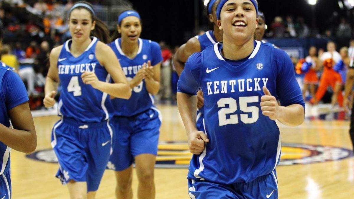 The University of Kentucky women's basketball team defeats Florida 92-69 in their second game of the SEC Tournament on Friday, March 4, 2016 at Veterans Memorial Arena in Jacksonville.
