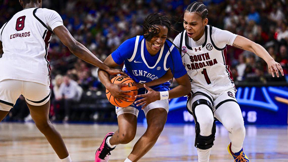 ‘We’ll go anywhere.’ UK loses to South Carolina in SEC Tournament quarterfinal
