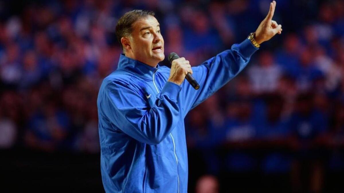 UK women’s basketball coach Matthew Mitchell joked with the crowd at Big Blue Madness in 2015 that it was time to retire his dance moves, but he likely will still be putting on a show with so many top-25 prospects in Rupp Arena on Friday night.