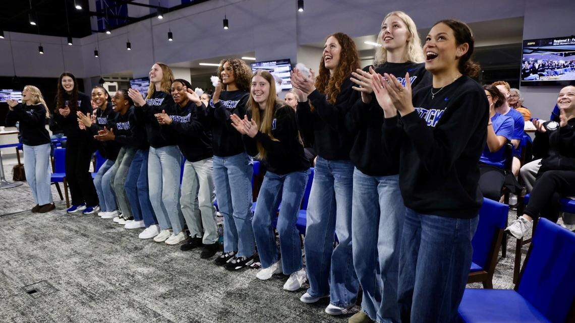 ‘Time to get to work.’ No. 5 seed Kentucky women open NCAA tourney in West Virginia