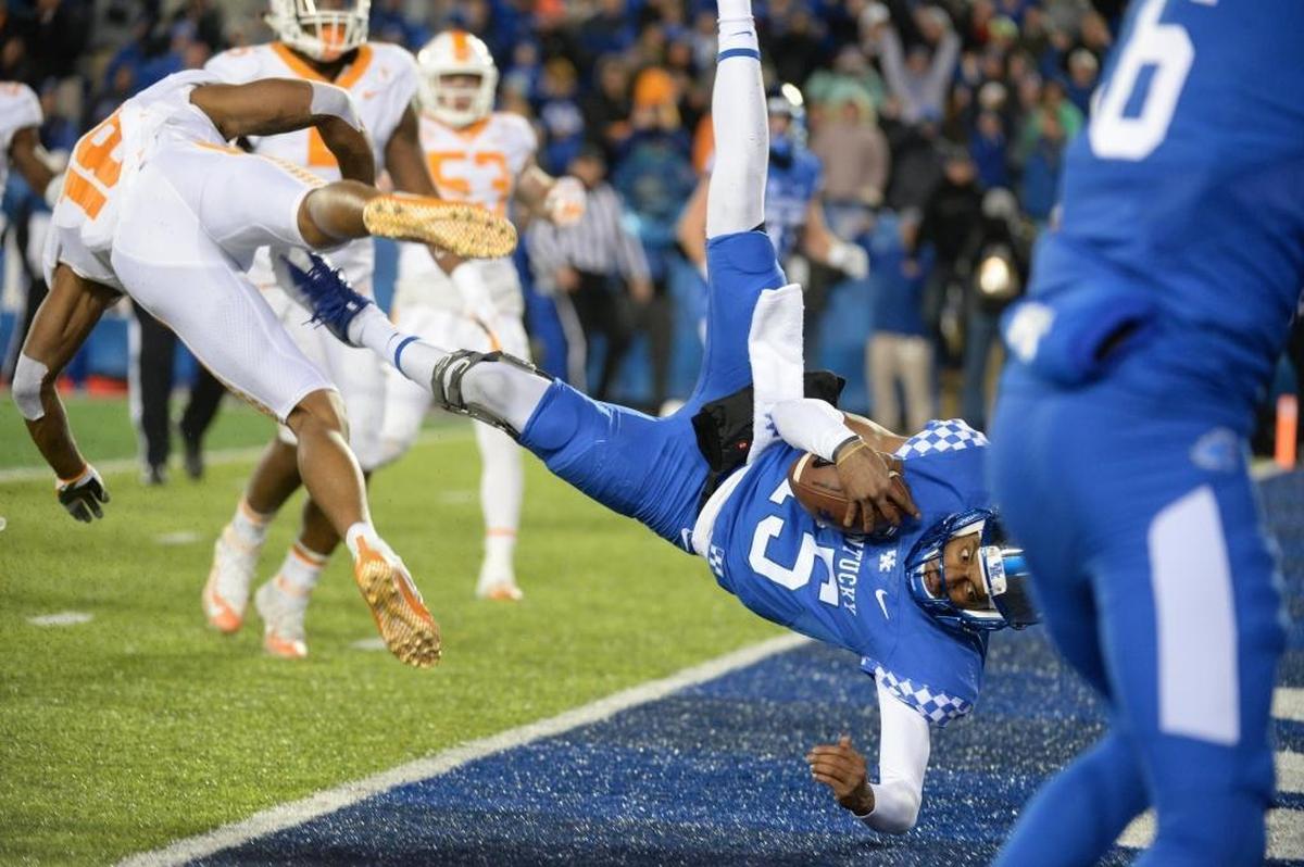 Stephen Johnson landed in the end zone for the winning touchdown with 33 seconds remaining.