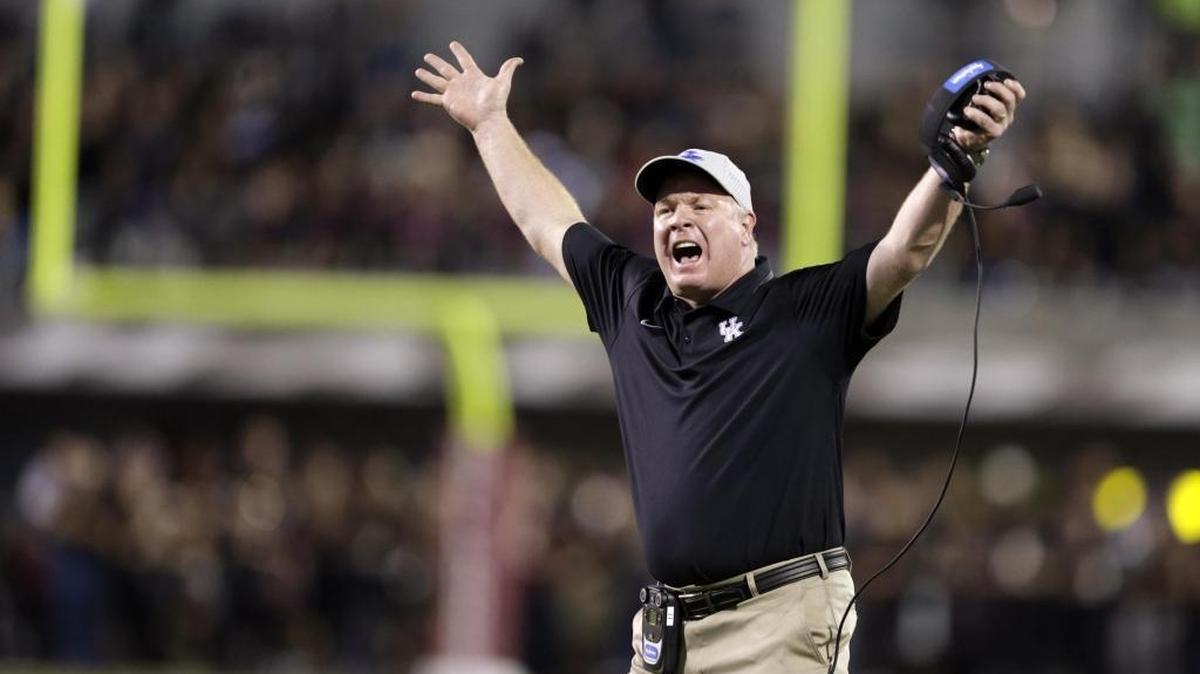 Kentucky’s Mark Stoops and other SEC coaches will have to rein in some of their sideline antics or face penalties or ejection this season.
