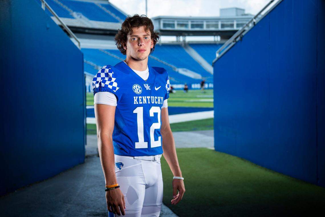 Redshirt freshman quarterback Kaiya Sheron will probably face competition from a new transfer in the battle to replace Will Levis next season.