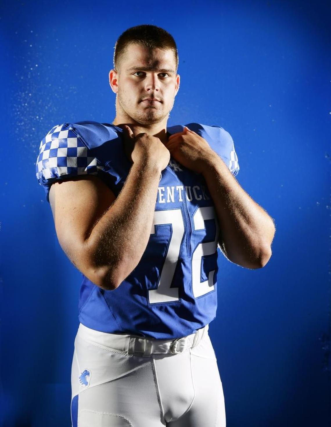 Jon Toth played in 49 career games at Kentucky and started 48 of them.