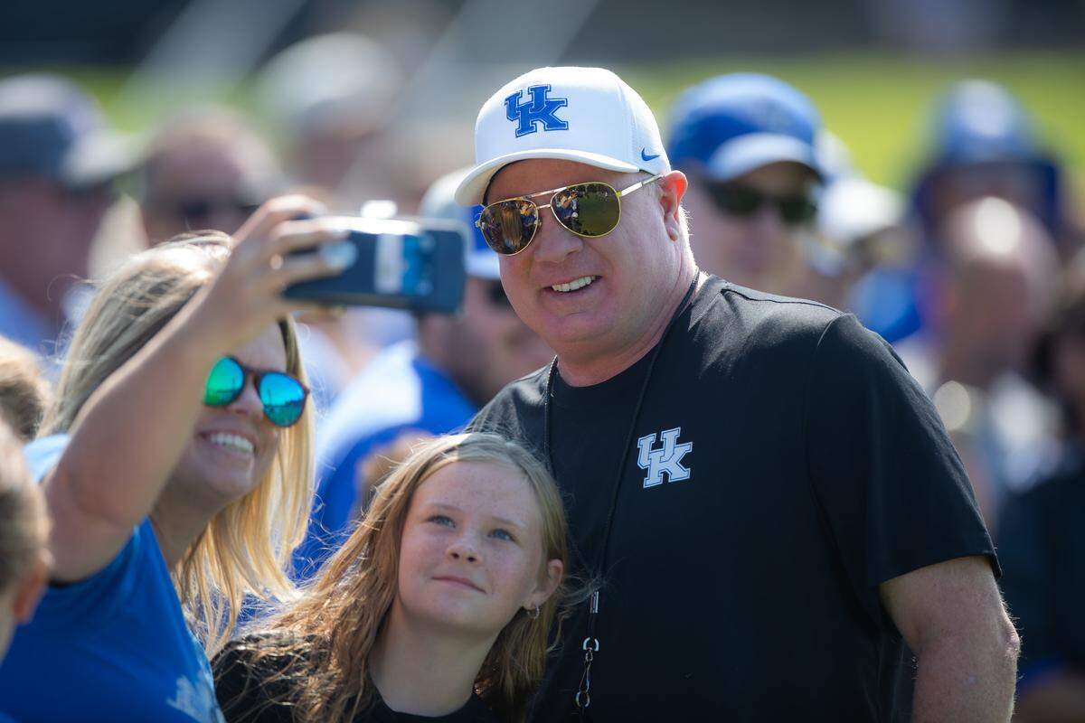 Entering his 13th season at Kentucky, Mark Stoops is the longest-tenured coach in the Southeastern Conference.