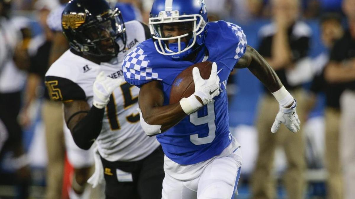 Garrett Johnson caught six passes for 143 yards and two touchdowns against Southern Mississippi last Saturday.