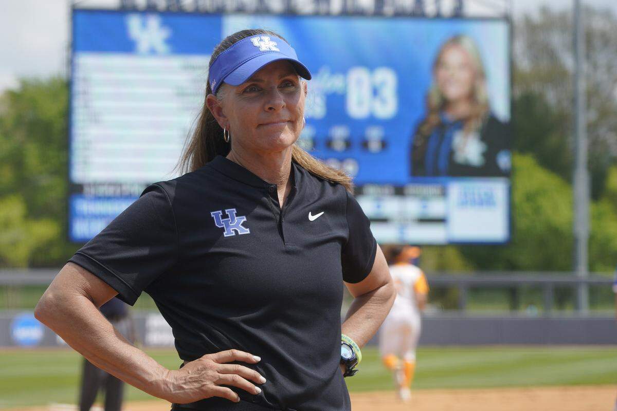 Kentucky coach Rachel Lawson is entering her 19th season leading the program.