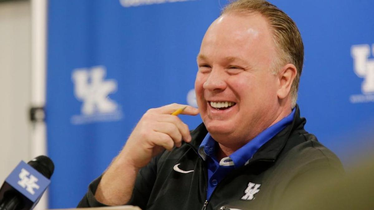 Mark Stoops says he’s emphasizing increased aggression by the defense this spring.