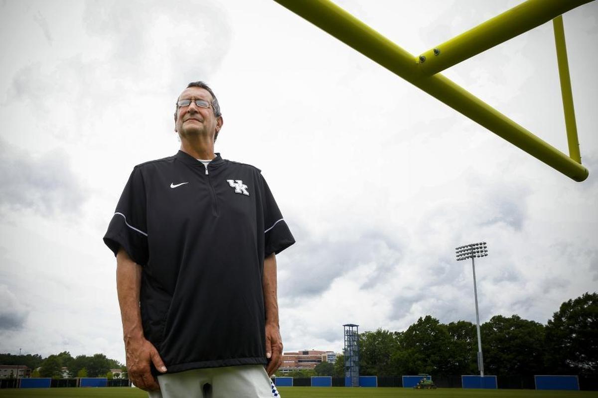 Tom Kalinowski is preparing for his 40th season as the University of Kentucky football equipment manager. Kalinowski began his career with the football team as a student manager before moving into his current role after graduation in 1978.