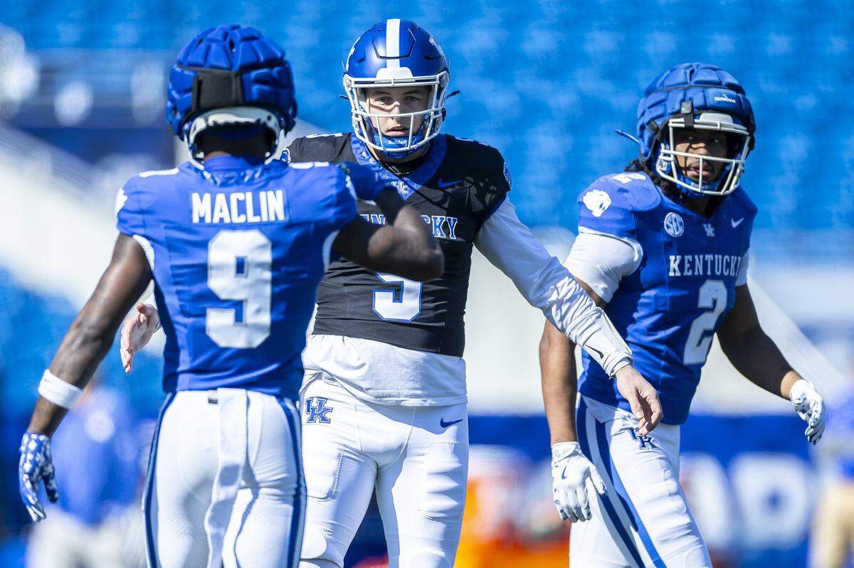 Quarterback Zach Calzada brings SEC experience to Kentucky as a transfer after starting his career at Texas A&M, but he spent the past two seasons at FCS Incarnate Word.
