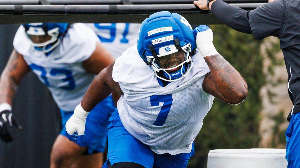 Meet ‘Pork Chop,’ the massive DL who transferred home to play for UK football