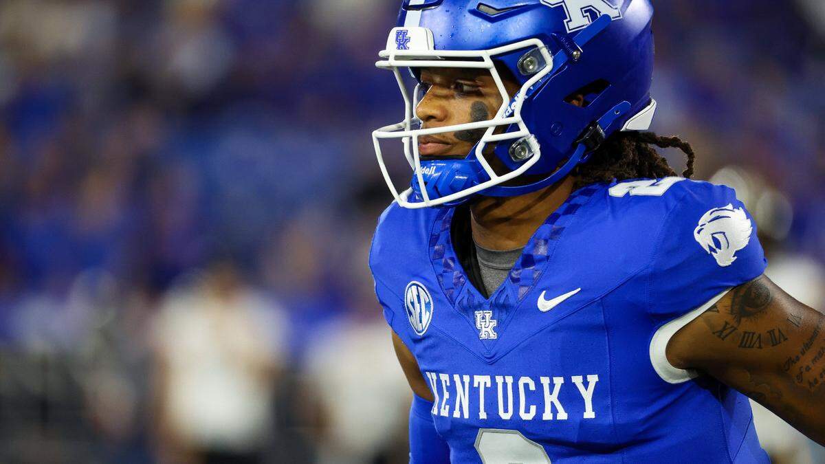 Rutgers transfer Gavin Wimsatt did not play in Kentucky football’s lightning-shortened season opener but is expected to play a role in Bush Hamdan’s offense.