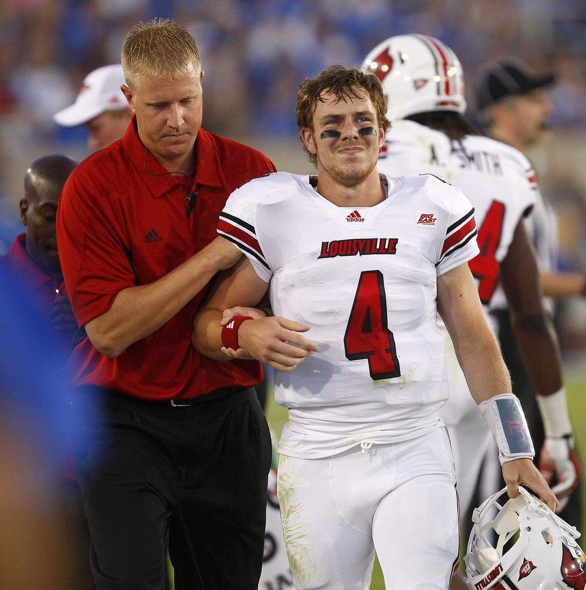 Oregon offensive coordinator Will Stein grew up rooting for Kentucky but played for Louisville.