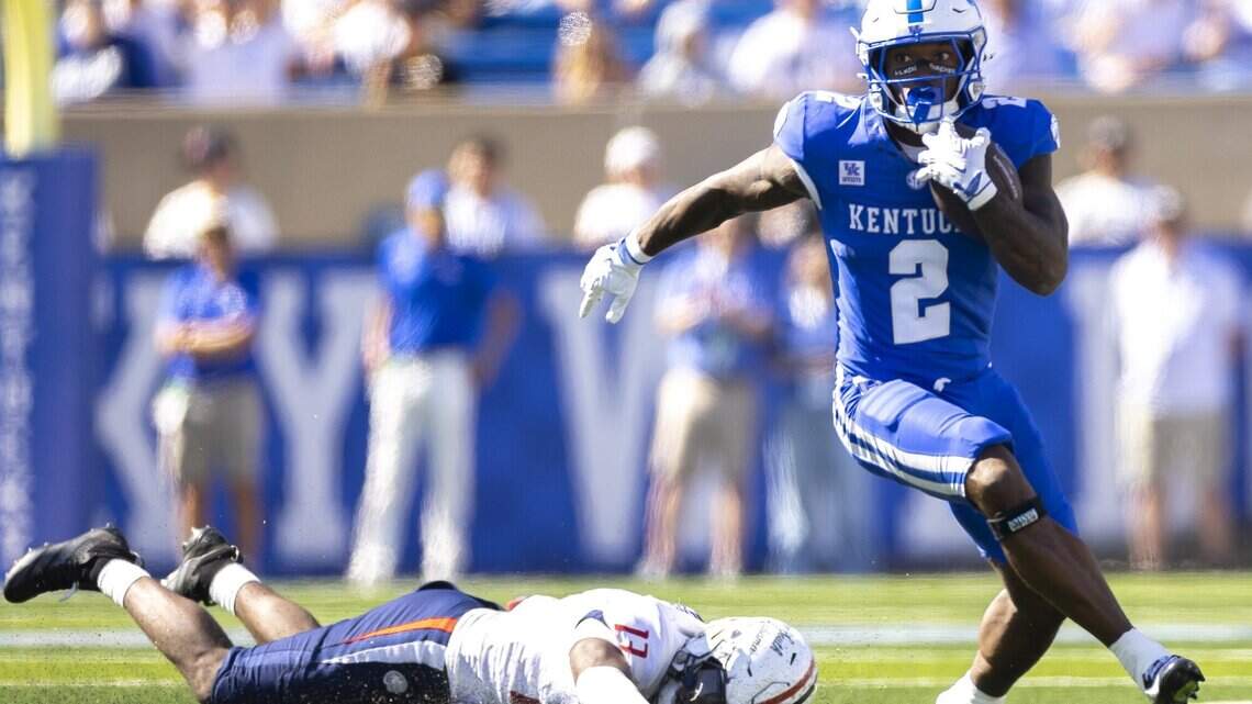 Kentucky football ranked in AP Top 25 for first time in almost three years