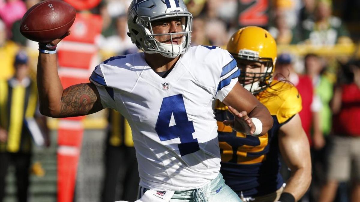 Now that former Mississippi State star Dak Prescott is playing quarterback for the Dallas Cowboys, he’s no longer Mark Stoops’ problem. “I just had great respect for him and have such great respect for him,” the UK head coach said.