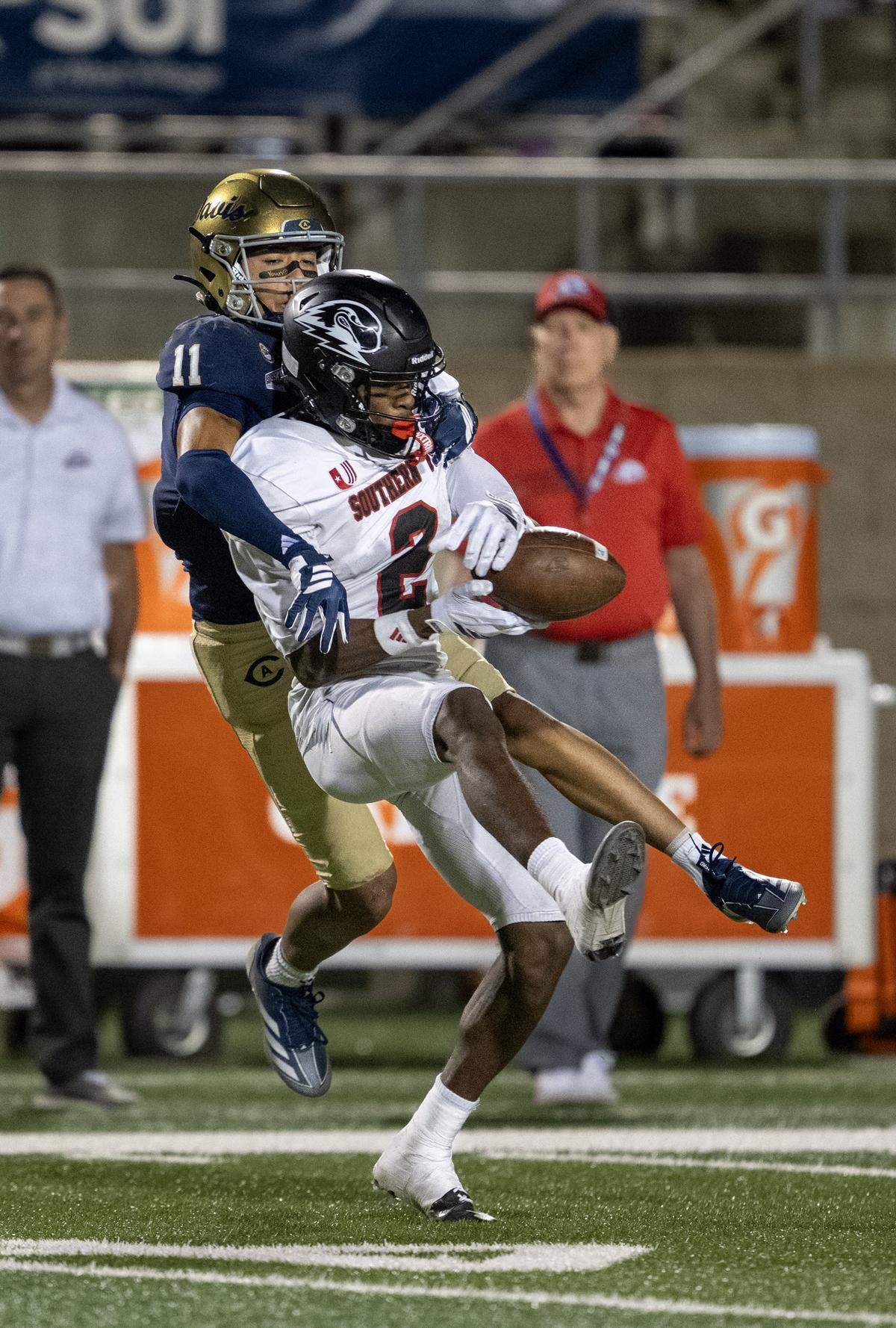 Wide receiver Shane Carr caught 81 passes for 1,371 yards and 10 touchdowns in two seasons at Southern Utah before transferring to Kentucky.