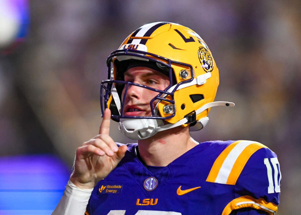 LSU quarterback Sam Leavitt, a transfer from Arizona State, visited Kentucky before committing to Lane Kiffin and the Tigers. Leavitt and LSU face Kentucky at Kroger Field on Saturday.