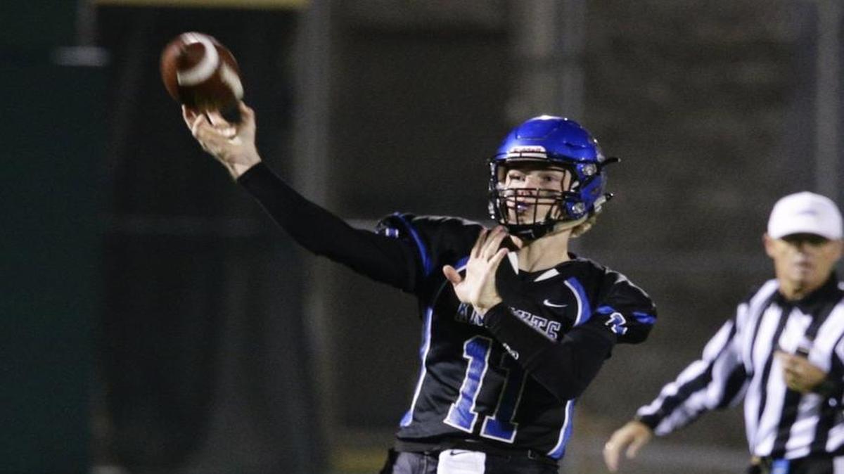 Beau Allen emerged as the starting quarterback at Lexington Catholic last season as a freshman.