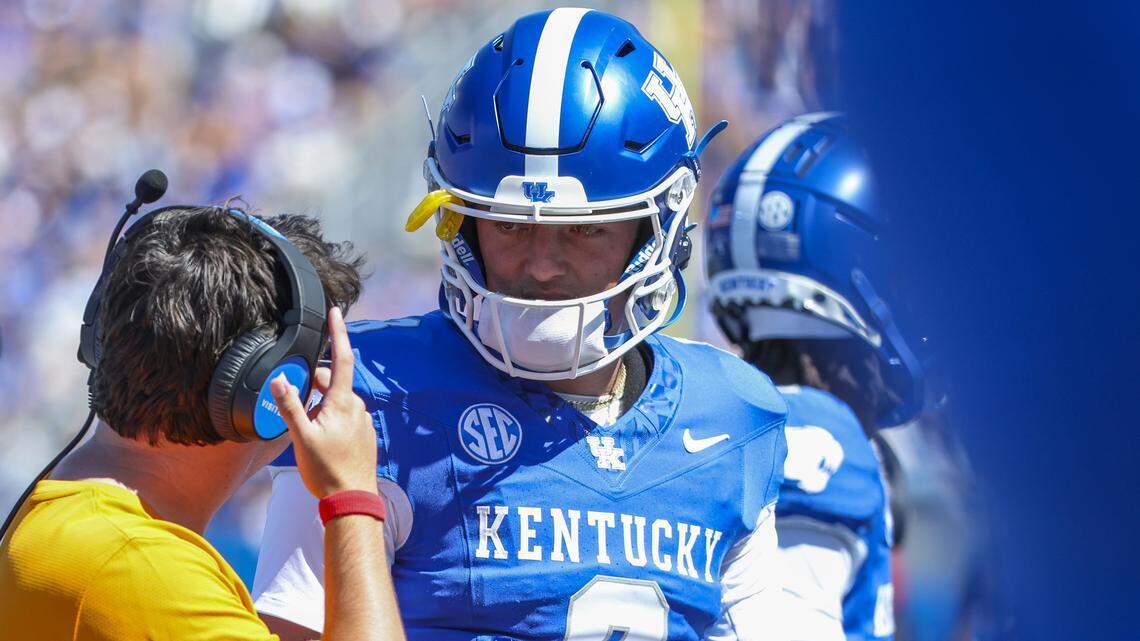 Cutter Boley will hope to reverse trend of Kentucky QB switches in Stoops era
