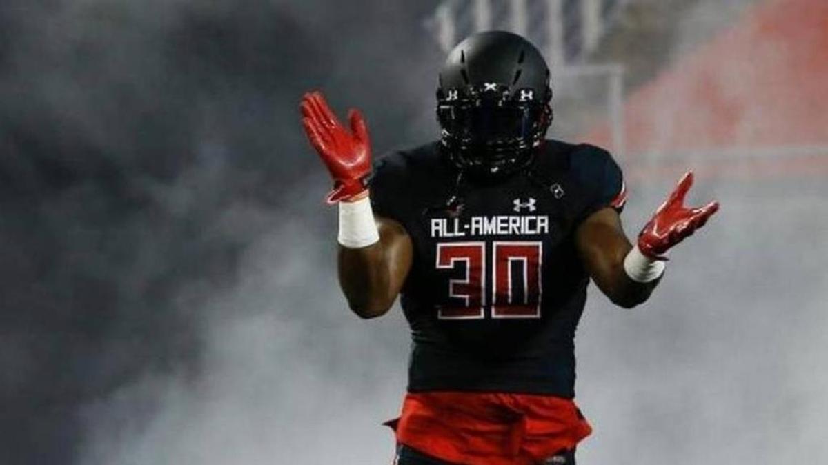 Xavier Peters played in the Under Armour All-America Game this month.