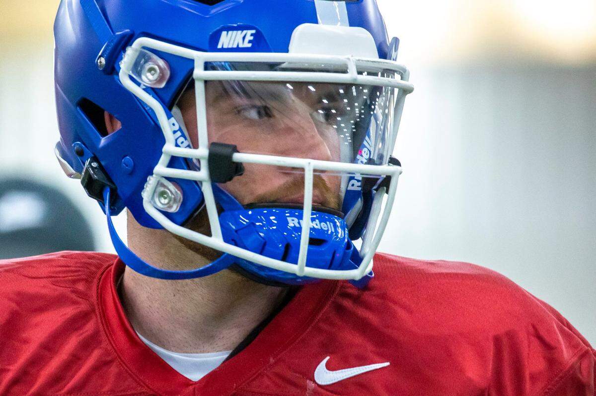 North Carolina State transfer Devin Leary was named 2022 Preseason ACC Player of the Year but saw his season end early due to a torn pectoral muscle.