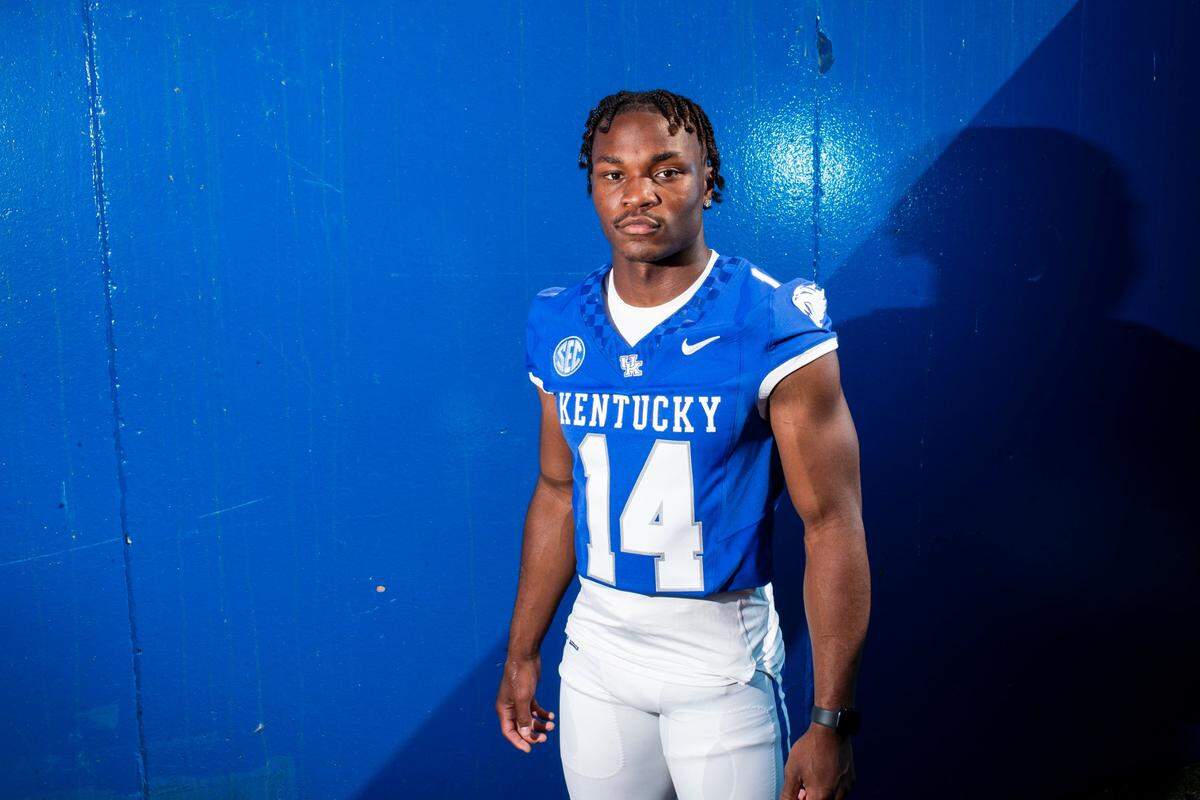 Safety Ty Bryant spent an extra semester at Frederick Douglass High School before enrolling at UK in January in time for spring practice.