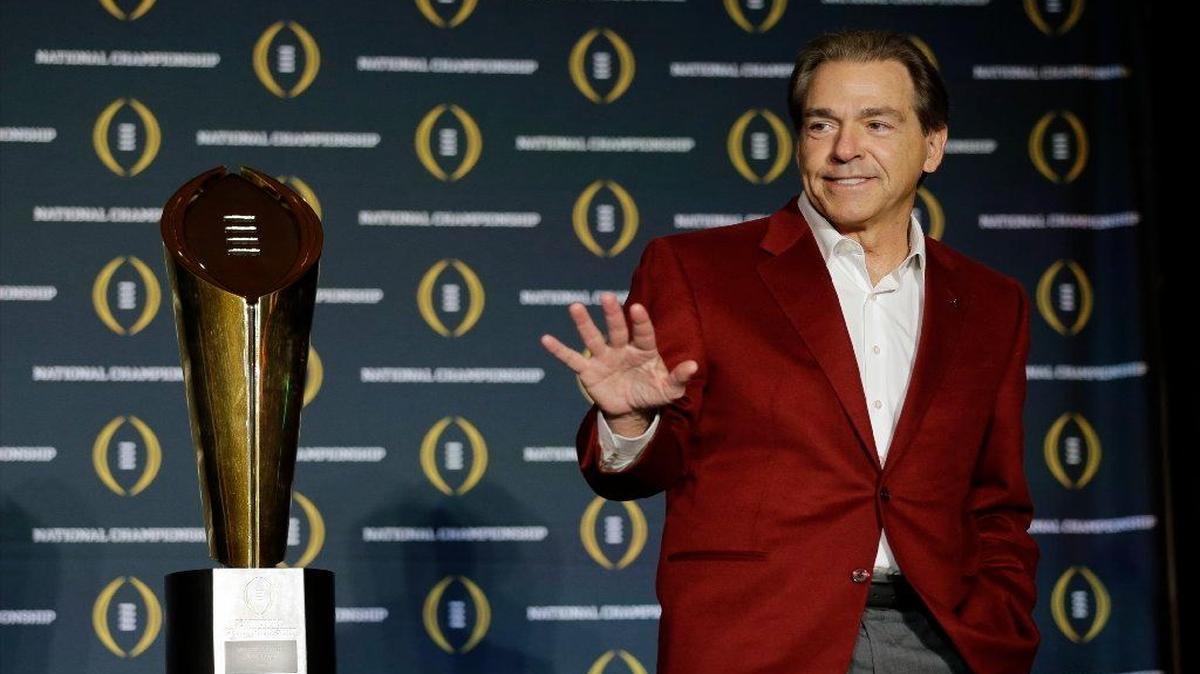 A rugged SEC road schedule is a major obstacle in Nick Saban’s path to a sixth national championship as a head coach