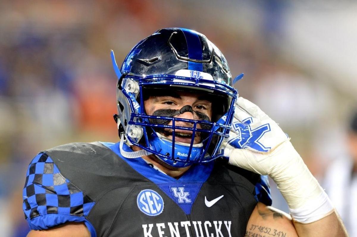 Kash Daniel is the heir apparent at middle linebacker for Kentucky.