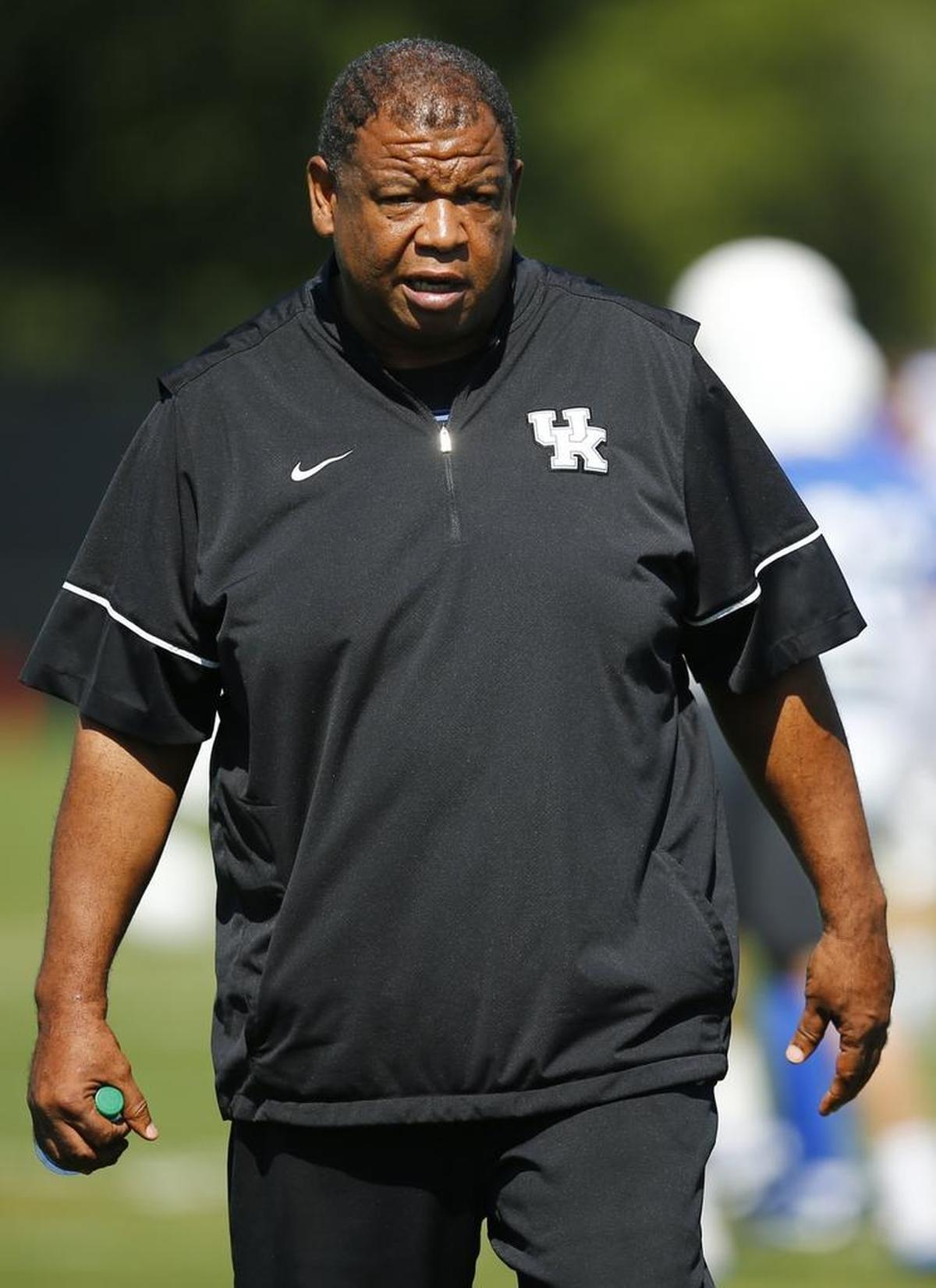 UK assistant coach Vince Marrow is the Wildcats’ top recruiter.