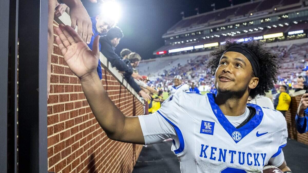 Wo Kentucky Football nach dem Sieg gegen Oklahoma in den Playoff-Prognosen ...