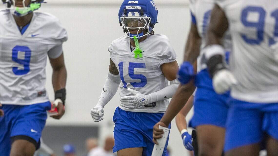 Mikkel Skinner, CJ Works among breakout candidates for Kentucky football
