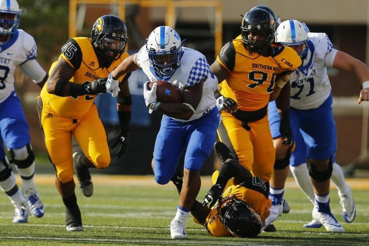 Kentucky, led by Benny Snell, is 10th in the Southeastern Conference in rushing this season at 142.5 yards per game.