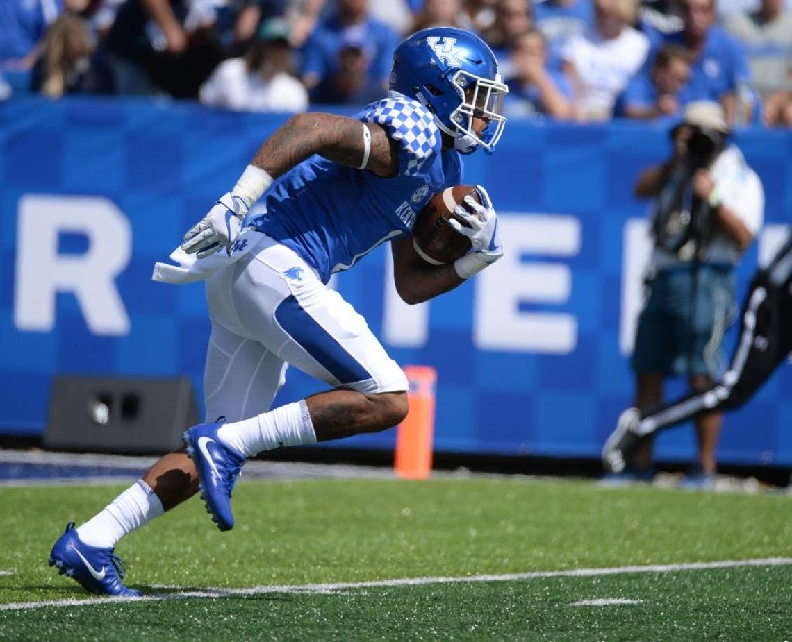 Lynn Bowden said he didn’t lift weights before arriving at UK. He’s learned the importance of putting in the work and has spent the offseason building his strength.