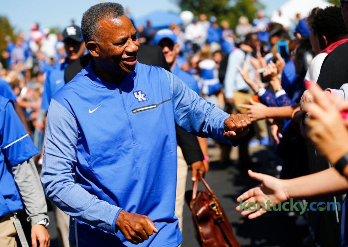 Former Kentucky Wildcats safety Nate Northington, the first black player to play in an SEC football game, served as UK's honorary game captain for its 2017 contest against Eastern Michigan.