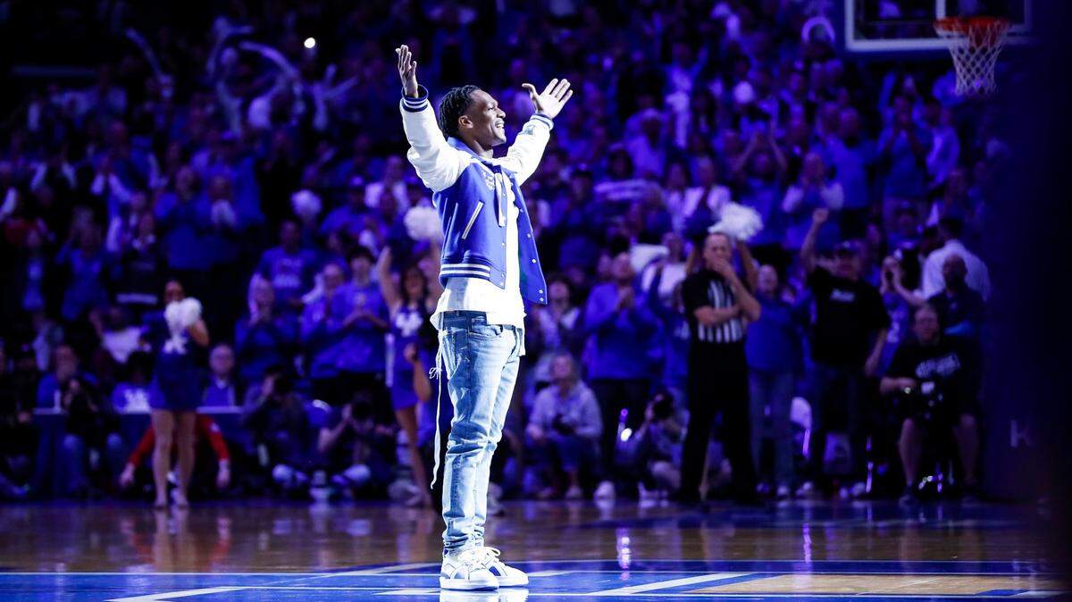 Louisville native Rajon Rondo starred at Kentucky for two years before a 16-season NBA career.