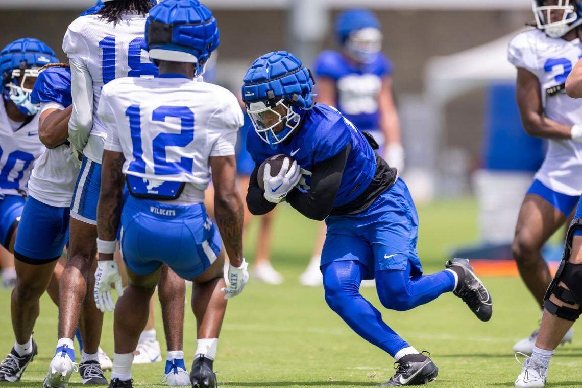 Kentucky running back Jamarion Wilcox was a four-star prospect coming out of high school in Georgia.