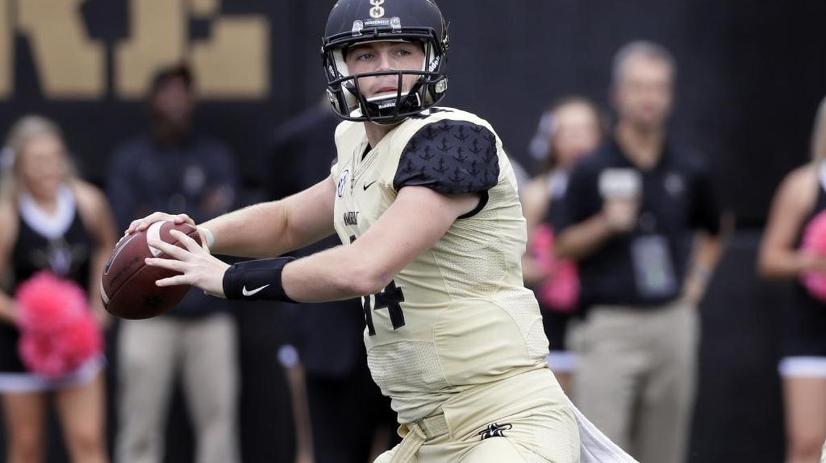 Vanderbilt quarterback Kyle Shurmur is one of four starters for the Commodores who were four-star recruits coming out of high school.