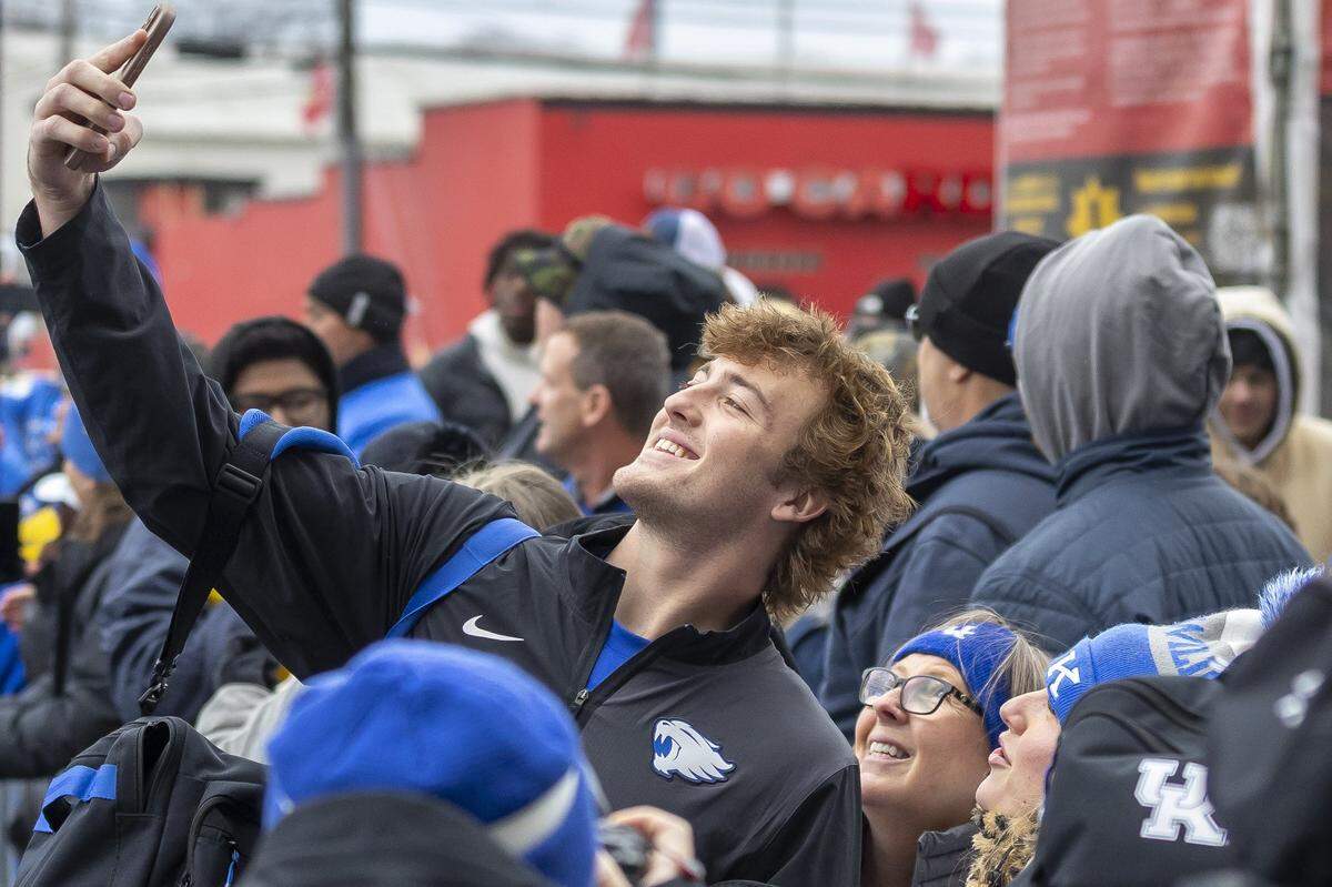 Redshirt freshman Cutter Boley started the final 10 games of the 2025 season at quarterback for Kentucky football.