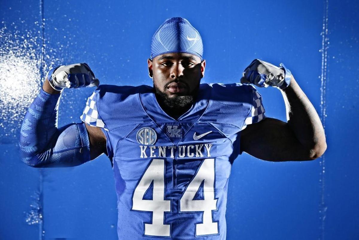De’Niro Laster spent two seasons on the Kentucky football roster but played in just five games before transferring to North Carolina Central.