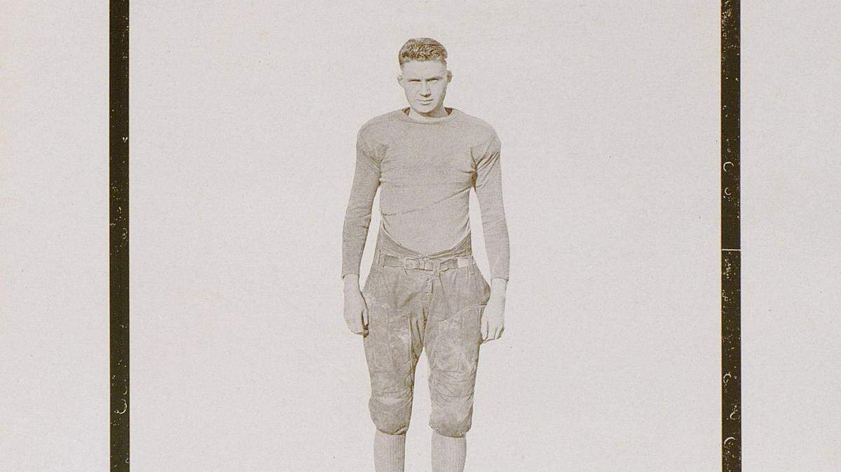 The 1923-24 edition of The Kentuckian yearbook paid tribute to UK football player Price McLean, who died due to injuries suffered in a 1923 game against Cincinnati.