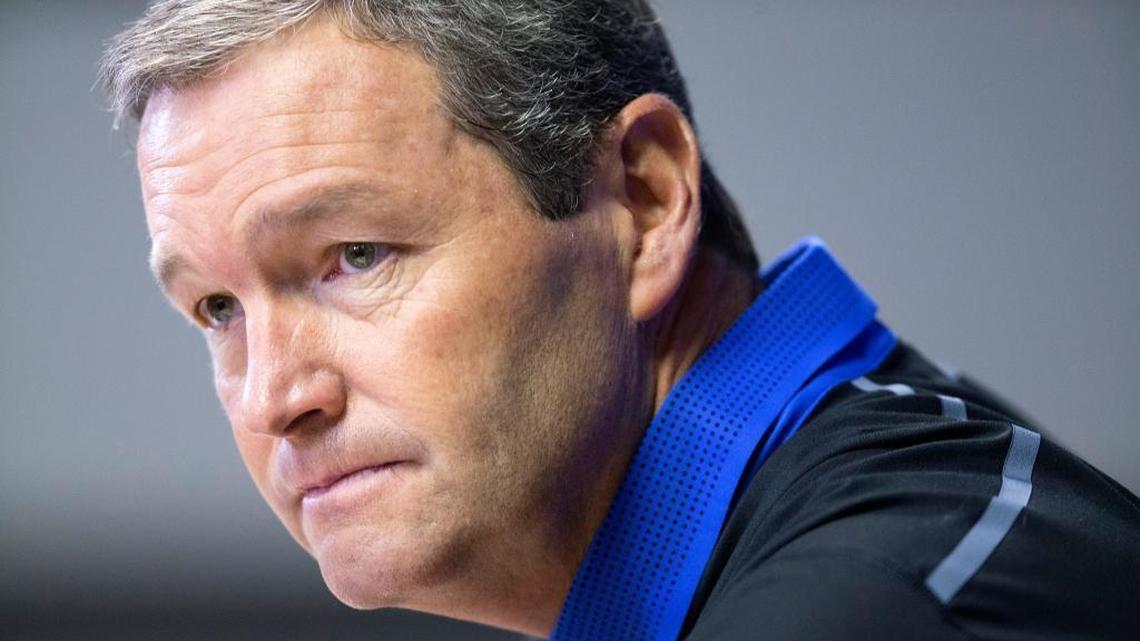 After a story last week on the Sports Illustrated website characterized the University of Kentucky as steadfast in opposition to changing the SEC's "game-day prohibition" on in-venue alcohol sales, in response, UK Athletics Director Mitch Barnhart, above, and President Eli Capilouto issued a joint statement saying "We are both open to participating in conversations" about possibly changing the policy in the future.