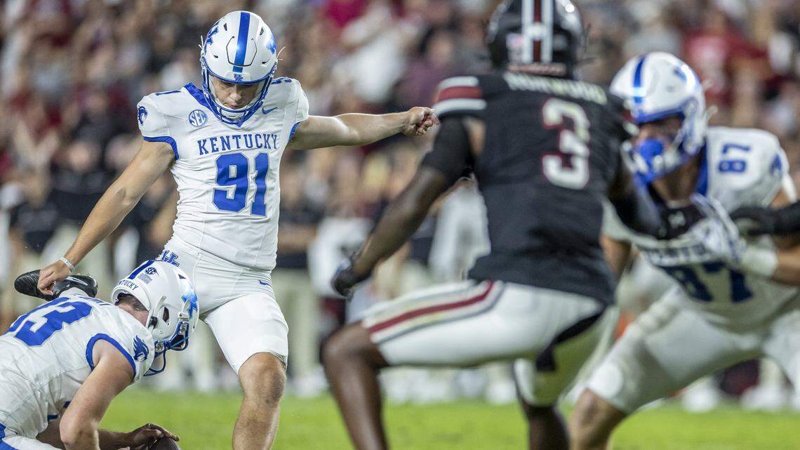 Kicker was a question for UK football entering the season. Not anymore