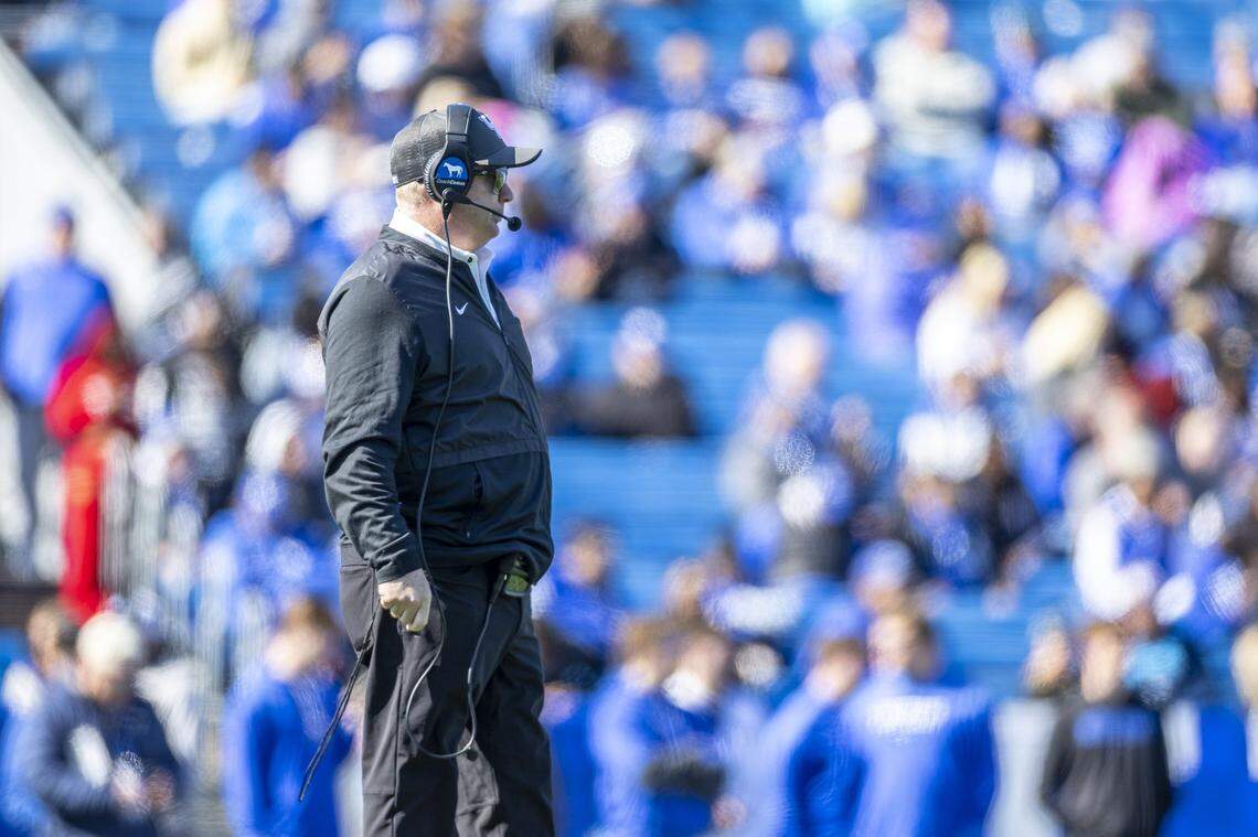 Kentucky coach Mark Stoops finished his offseason roster rebuild by adding four transfers who look targeted for practice depth roles.