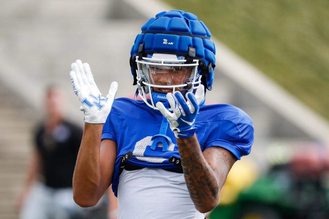 Former Frederick Douglass High School star Dane Key is one of six freshmen on the Kentucky football week one depth chart.